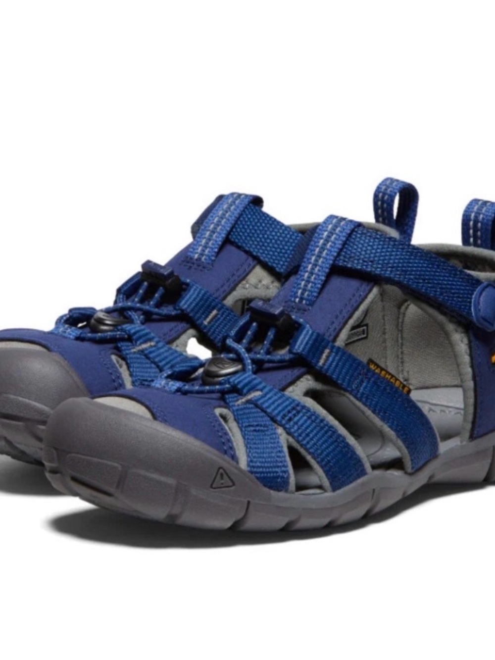 KEEN Seacamp Kids Blue Waterproof Sport Sandals